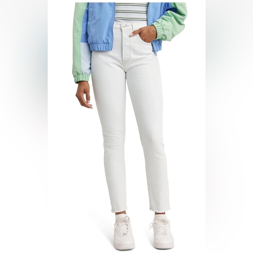 Levi's Premium 501 Women's High Waist Skinny Jeans 27 x 30